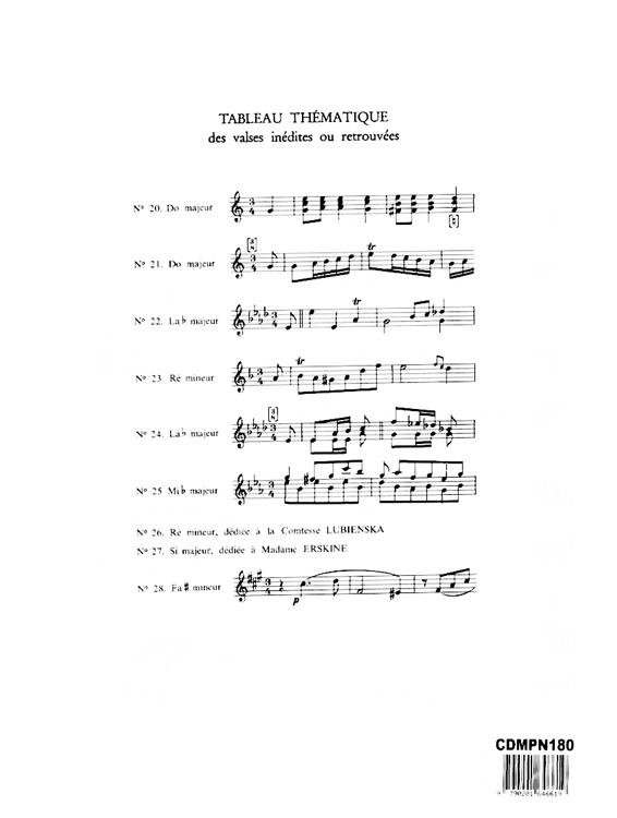 Valse No. 28 En Fa Dièse Mineur